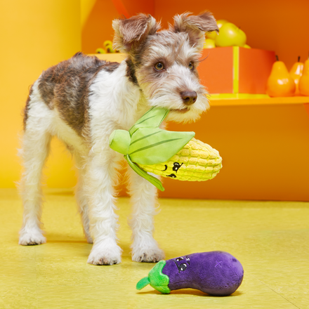 Double Trouble Veggies Multi-Part Dog Toy - Image 2