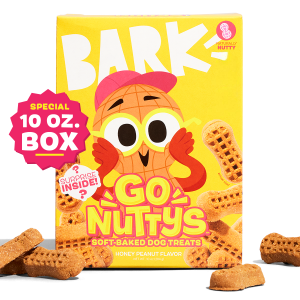 Go Nutty's™ Peanut Soft & Chewy Dog Treats. 10 oz