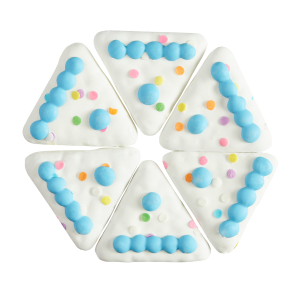 Barkday Cake Vegetarian Hard & Crunchy 6-Piece Dog Cookie