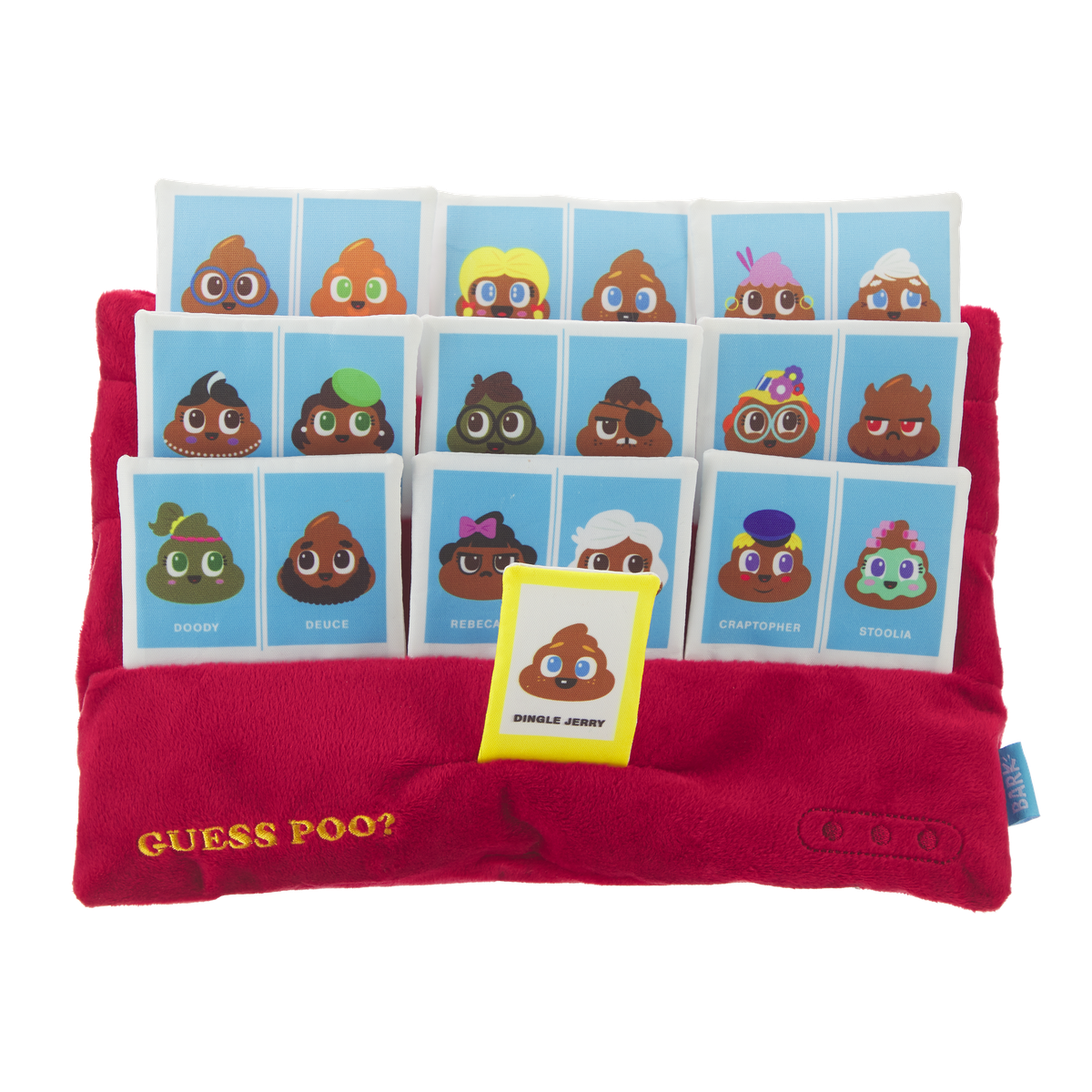 Guess Poo Plush Enrichment Dog Toy
