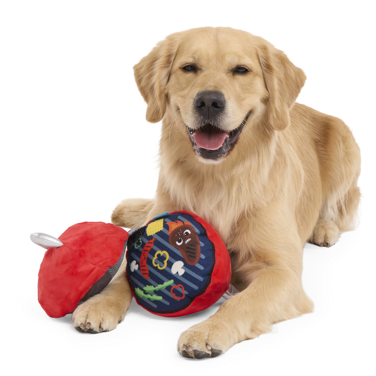 Grrrrill Master Plush Tug Dog Toy - Image 2