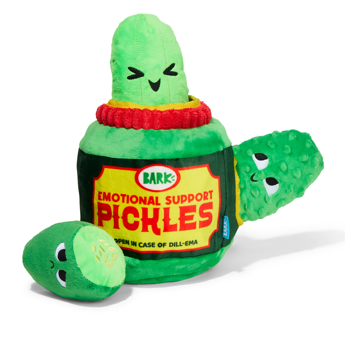 Dill-emma Squad Pickle Plush Extra-Large + Multi-Part Dog Toy - Image 2
