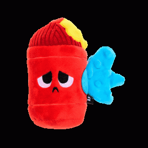 Wetted Willie Super Chewer Durable 2-in-1 Dog Toy