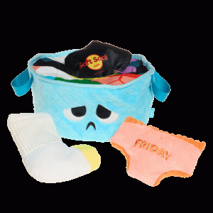 Basket Stace Plush Extra-Large + Enrichment Dog Toy