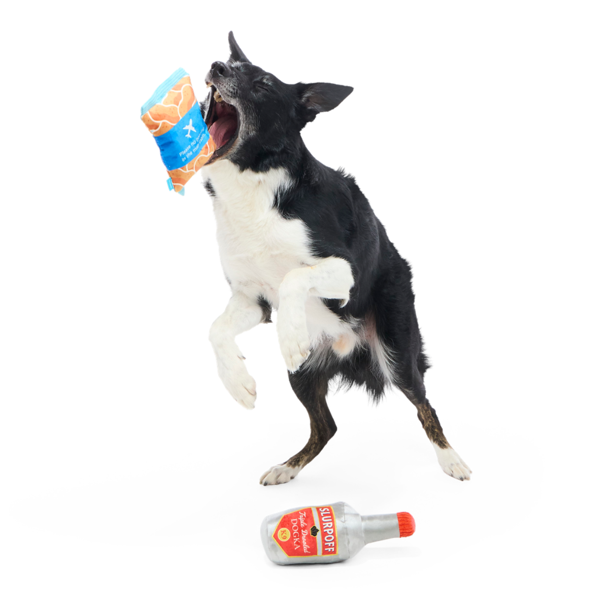 Please Remain Treated Plush Multi-Part Dog Toy - Image 5