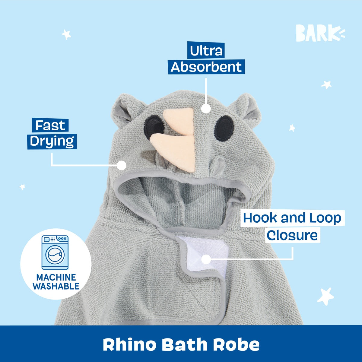Rhino Bark n' Bathe Robe - Image 3