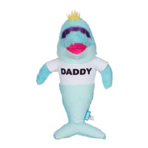 Daddy Dolphin Plush Tug Dog Toy
