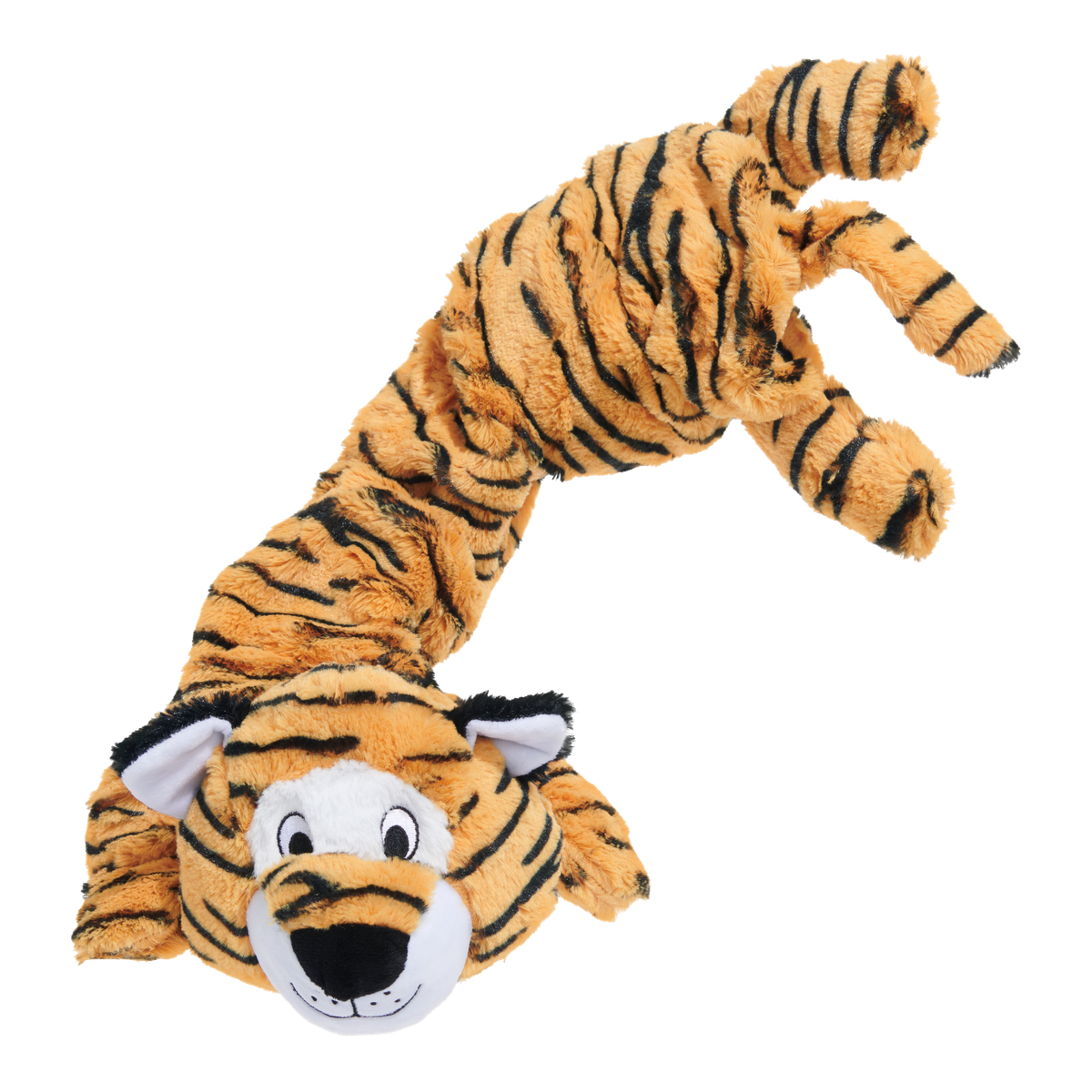 Benji the Bouncing Tiger Plush Extra-Large + Tug Dog Toy - Image 7