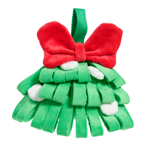 Sniffletoe Plush Tug + Enrichment Dog Toy