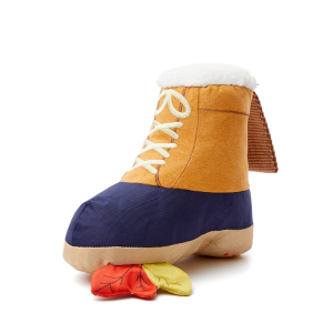 Barkwoods Boot Plush Tug Dog Toy