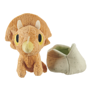 Baby Triceratops Plush Multi-Part + Enrichment Dog Toy
