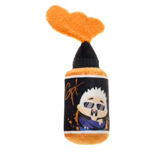 Famous Doggy Sauce Plush Tug Dog Toy