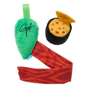 Guy's Yappetizers Plush Multi-Part Dog Toy