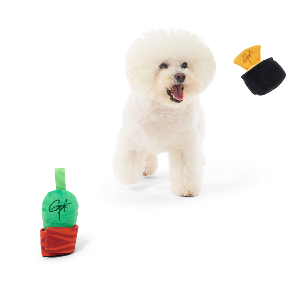 Guy's Yappetizers Plush Multi-Part Dog Toy - Image 3