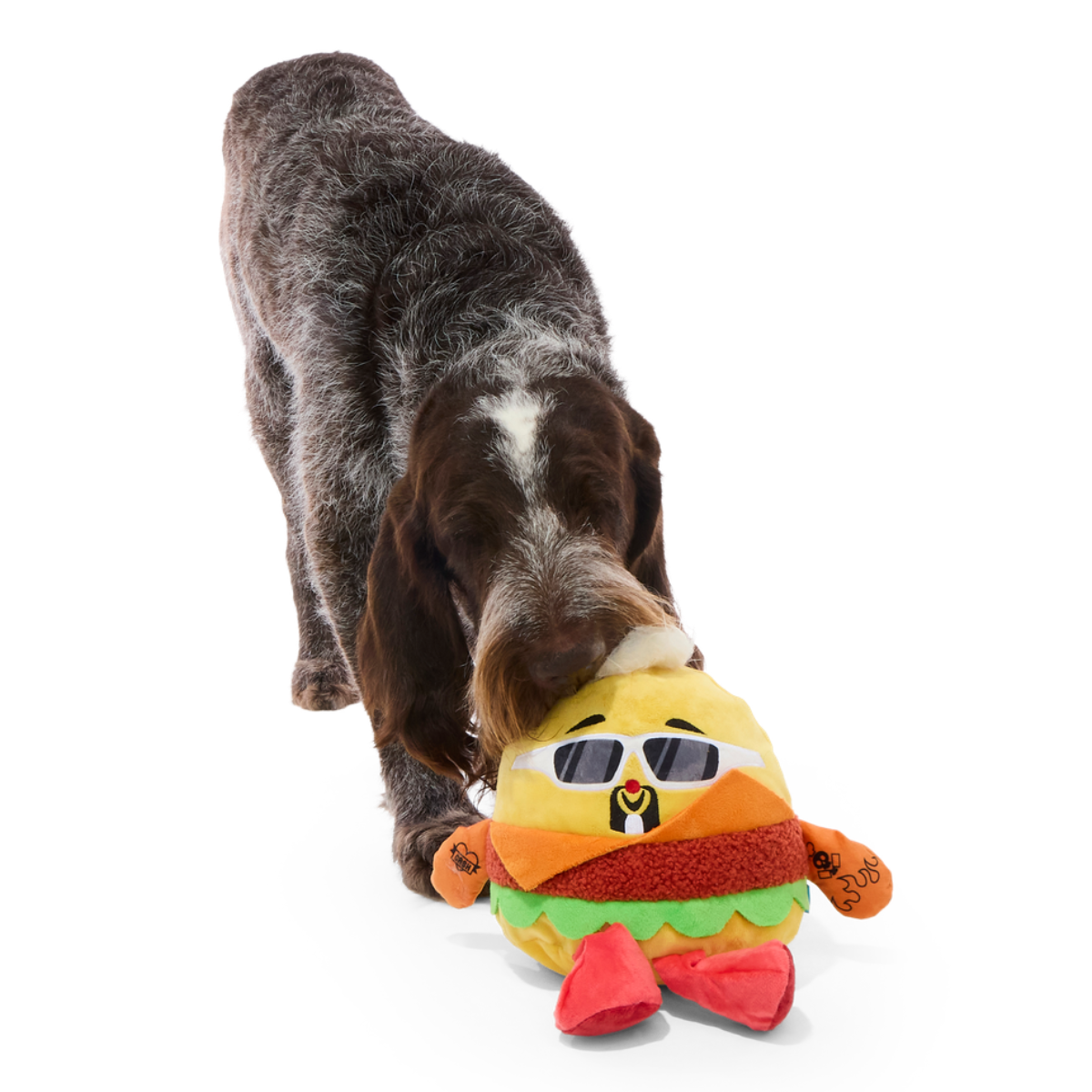 Flame-Grilled Fieri Plush Extra-Large + Tug Dog Toy - Image 4