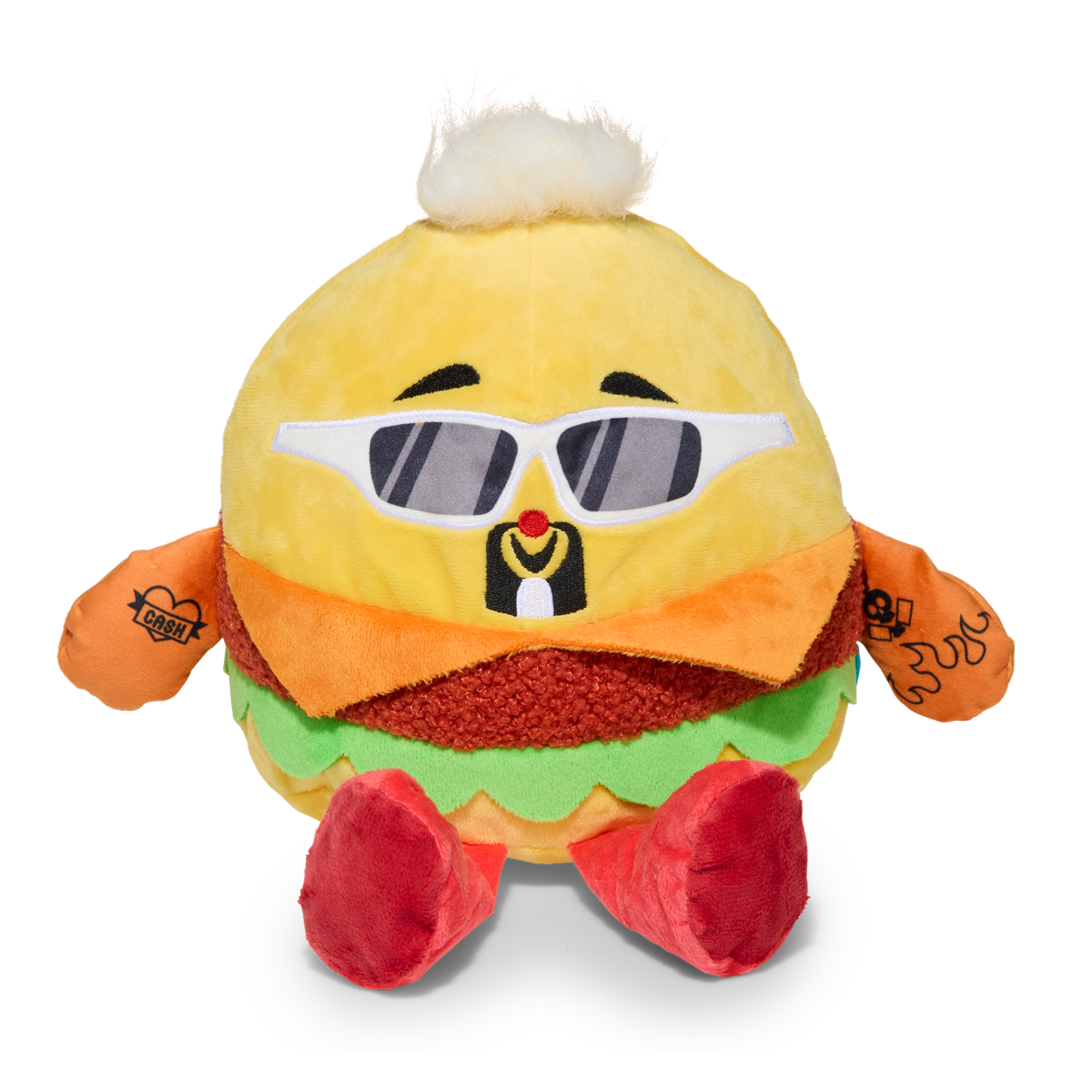 Flame-Grilled Fieri Plush Extra-Large + Tug Dog Toy - Image 6