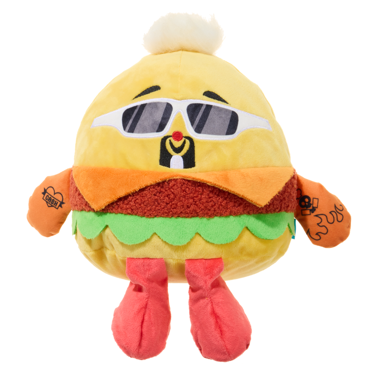 Flame-Grilled Fieri Plush Extra-Large + Tug Dog Toy - Image 2