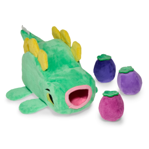 Berry Hungry Bernard Plush Multi-Part + Enrichment Dog Toy