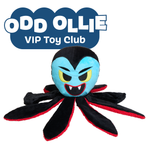 Ollie the Octopus Club. Plush Tug Monthly Dog Toys