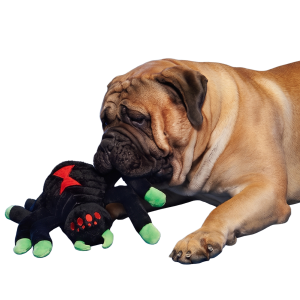 Dark Web Designer Plush Extra-Large + Tug Dog Toy