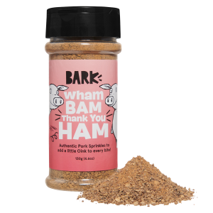 Wham Bam Thank You Ham Pork Dog Food Meal Topper. 4.6 oz