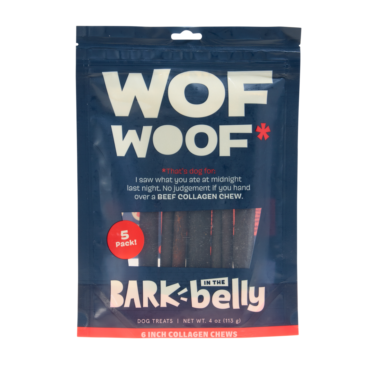 Beef Collagen Dog Chews. 5 Ct - Image 6
