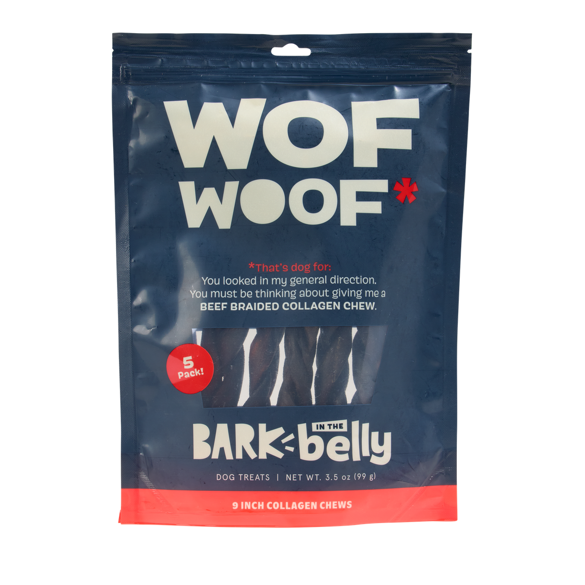 Beef Braided Collagen Dog Chews. 5 Ct - Image 15