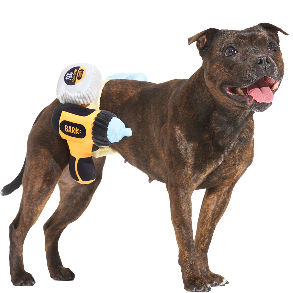 Fixer Pupper Tool Belt Plush Wearable Multi-Part Dog Toy - Image 3