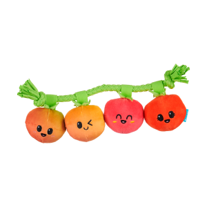 Hairloom Tomatoes Plush Tug Dog Toy