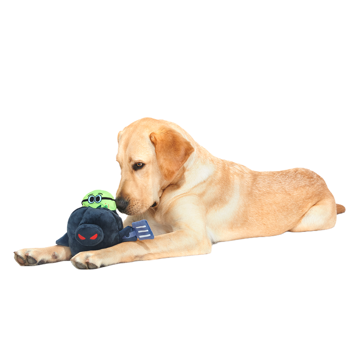 Hash-Slinging Slasher Plush 2-in-1 Dog Toy - Image 4