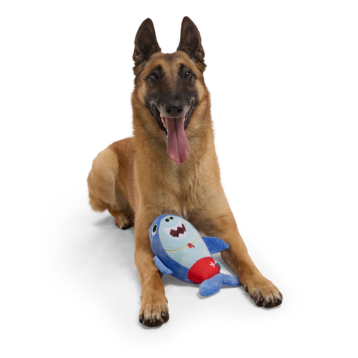Pool Shark Shane Plush Tug Dog Toy - Image 2