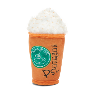 Puggin Spice Latte Plush Dog Toy