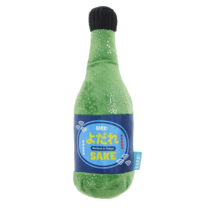 Fetch Me A Sake Plush Tug Dog Toy