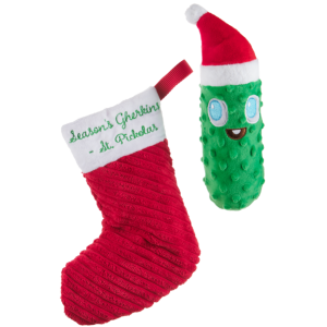 St Pickolas Plush Multi-Part Dog Toy