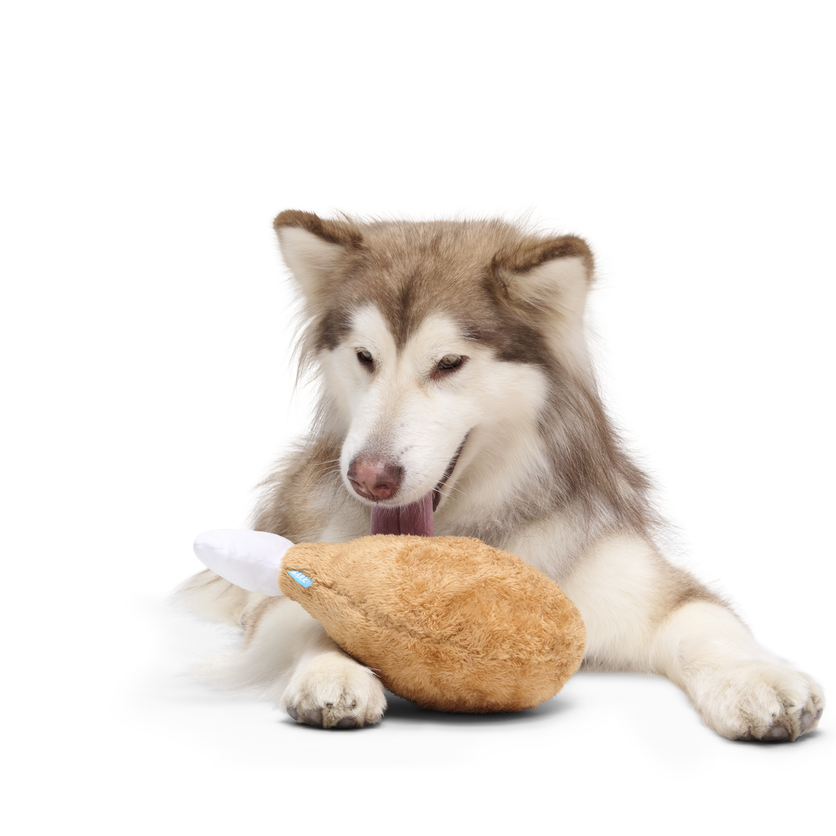 Mammoth Drumstick Plush Extra-Large Dog Toy - Image 5