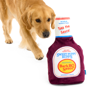 Big Dog BarkBQ Sauce Plush Extra-Large Dog Toy