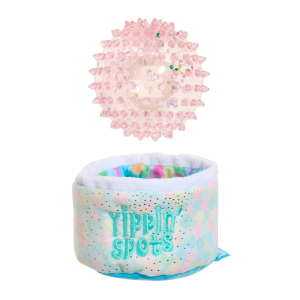 Yippin' Spots Plush Multi-Part + Fetch + Enrichment Dog Toy