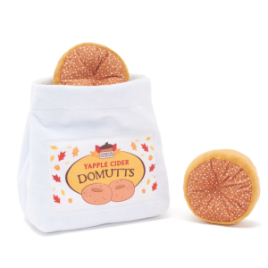 Apple Cider Domutts Plush Multi-Part + Enrichment Dog Toy