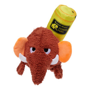 Mama Jama Mammoth Plush 2-in-1 Rip and Reveal Dog Toy