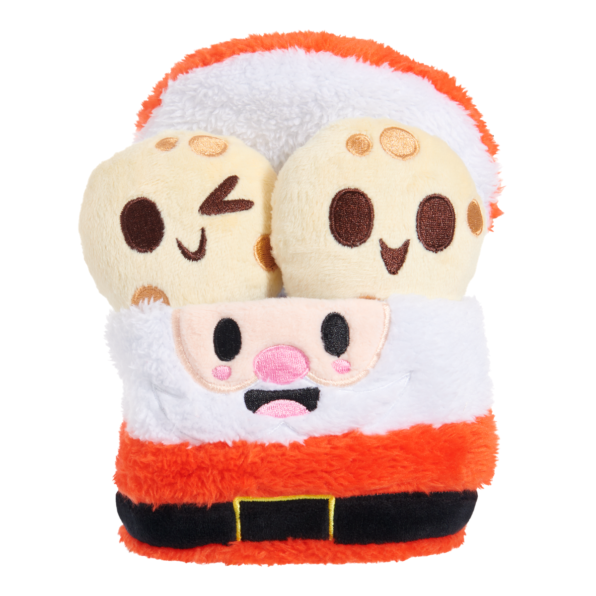 Santa's Jolly Cookie Jar Plush Multi-Part Dog Toy - Image 3