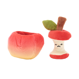 Red Malicious Plush Multi-Part + Enrichment Dog Toy