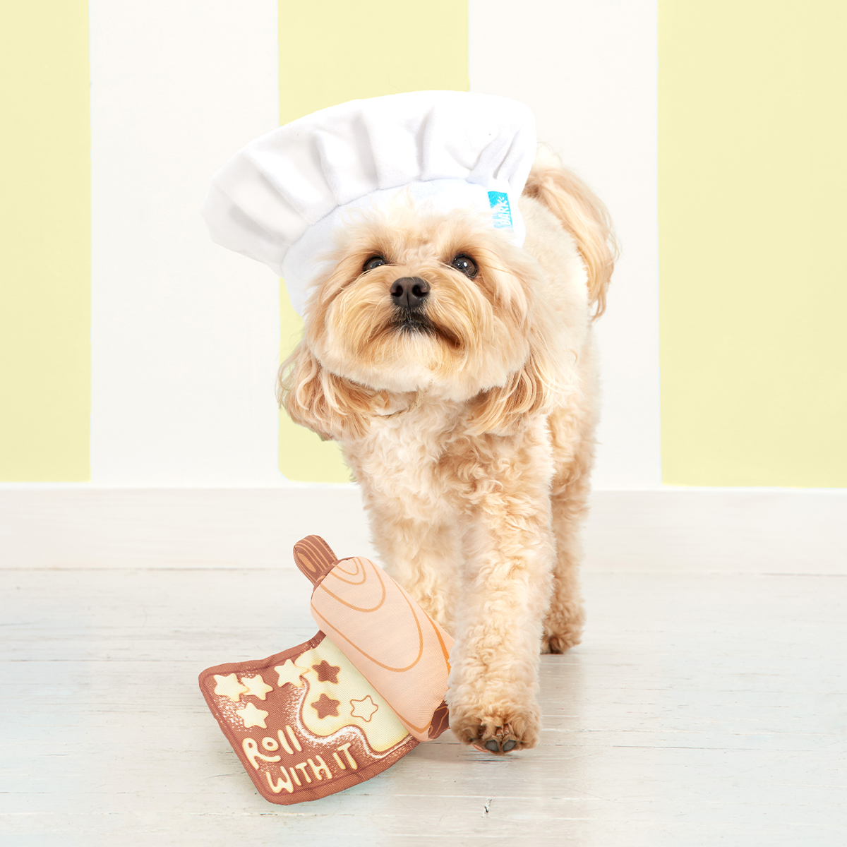 Rollover Pin Plush Tug Dog Toy - Image 2