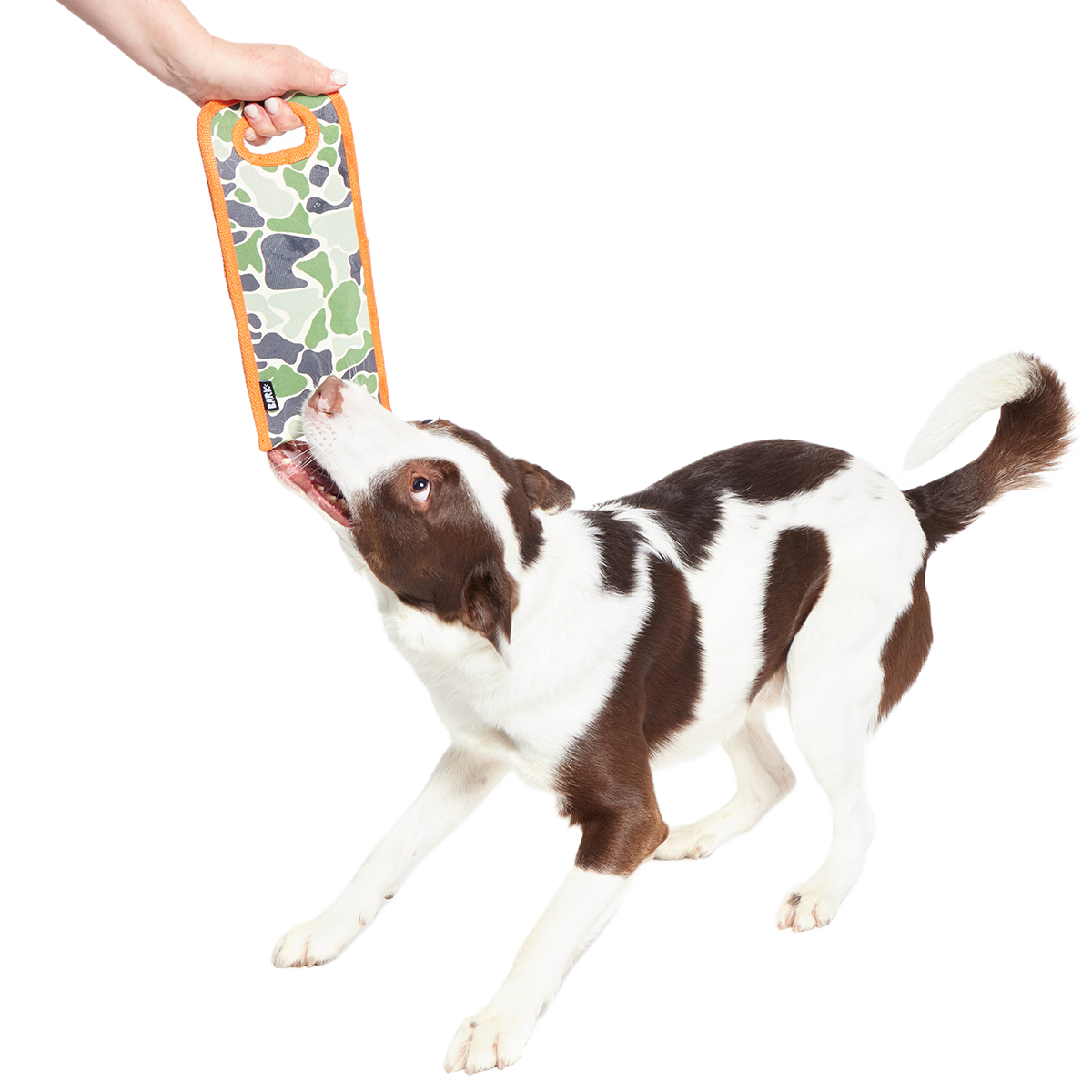 Ruffhouse Camo Tug Super Chewer Durable Dog Toy - Image 2