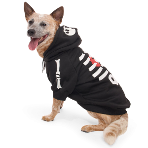 Skeleton Dog Hoodie