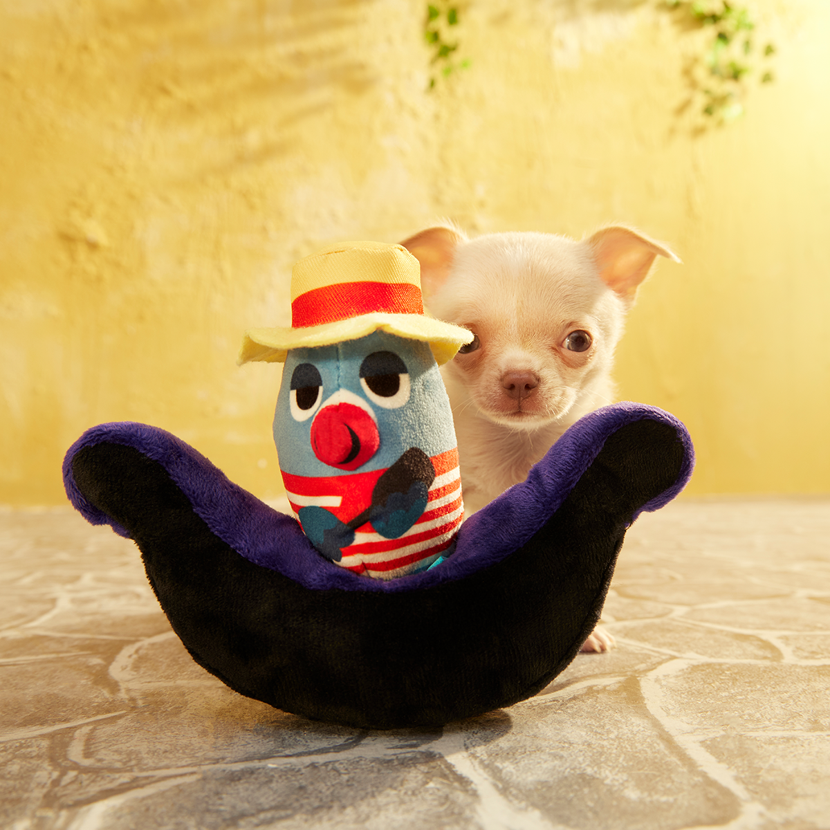 St. Bark's Pigeon Plush Multi-Part Dog Toy - Image 2