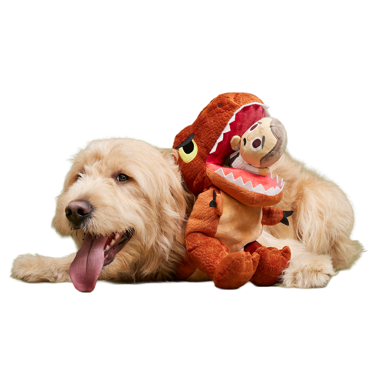 T. Rex Plush Extra-Large + Multi-Part Dog Toy - Image 9