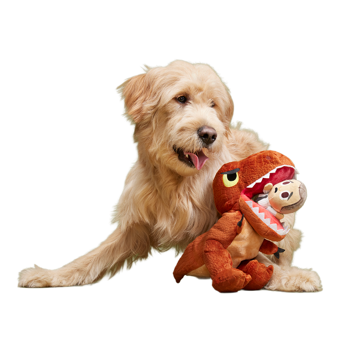 T. Rex Plush Extra-Large + Multi-Part Dog Toy - Image 7