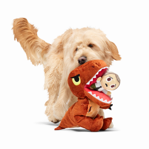T. Rex Plush Extra-Large + Multi-Part Dog Toy