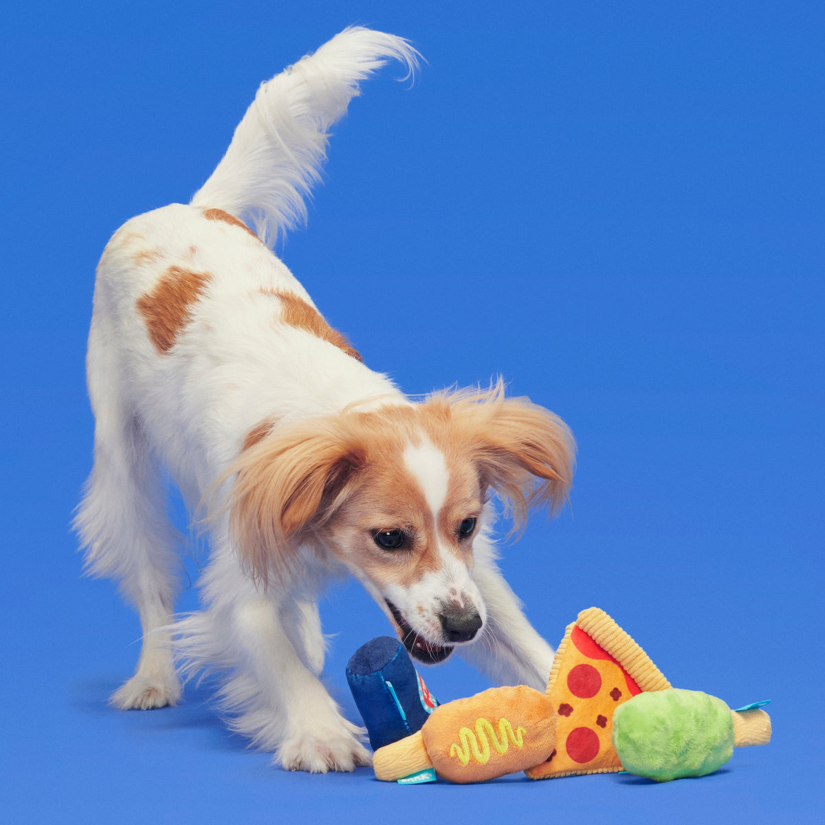 Thrill Squeaker Snacks Plush Multi-Part Dog Toy - Image 3