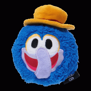 The Great Gonzo as Charles Lick-ens Super Chewer Durable 2-in-1 + Fetch Dog Toy